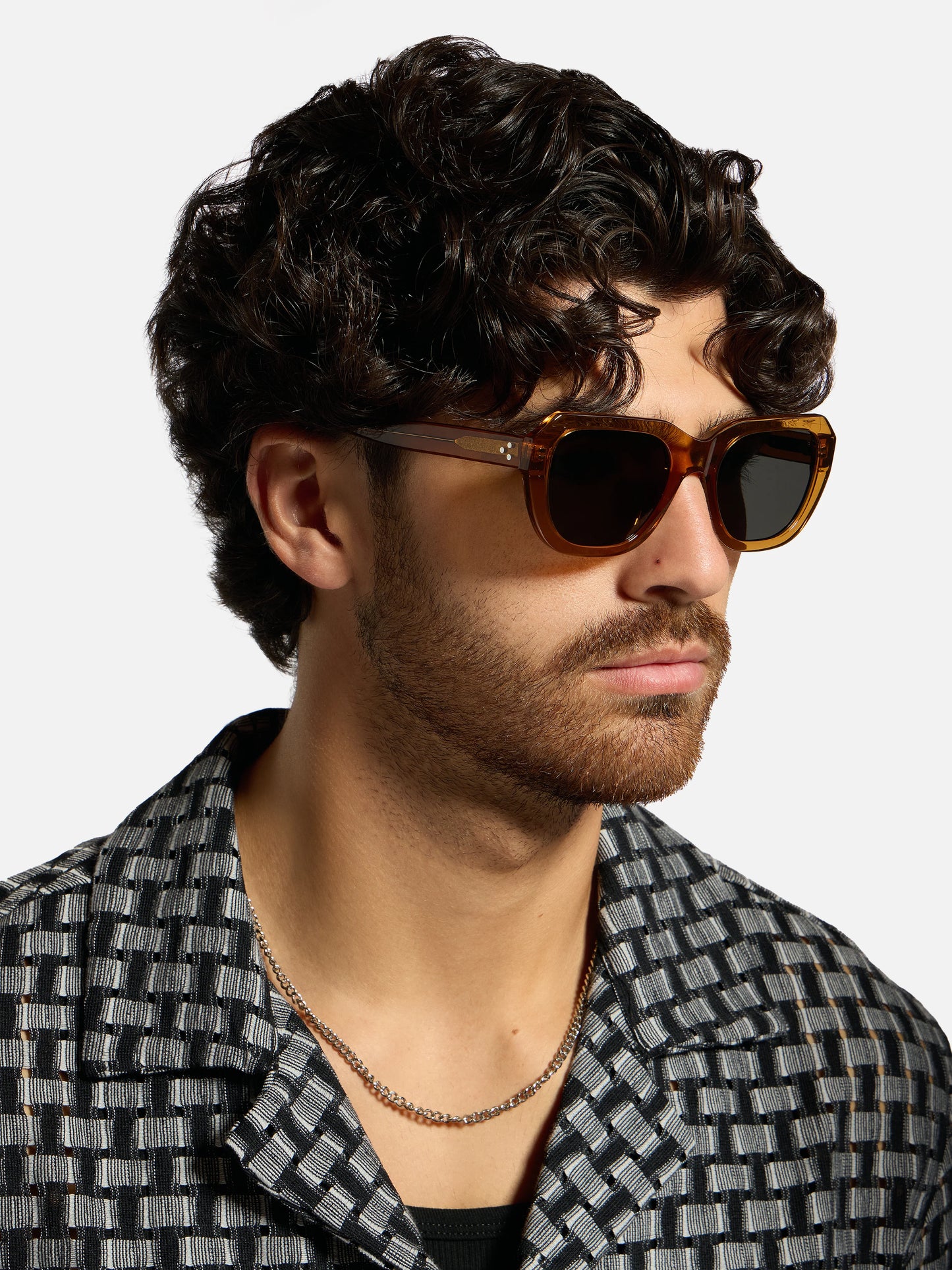 ALAN HAMMOND Ace Sunglasses - Yellow / Grey