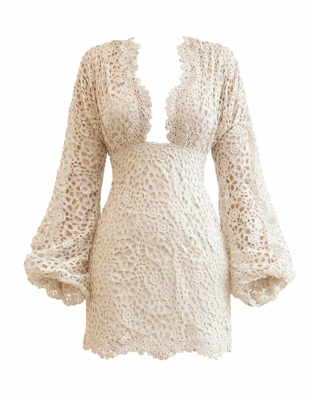 ANDREA IYAMAH Dani Mini Dress - Ivory – BONVION