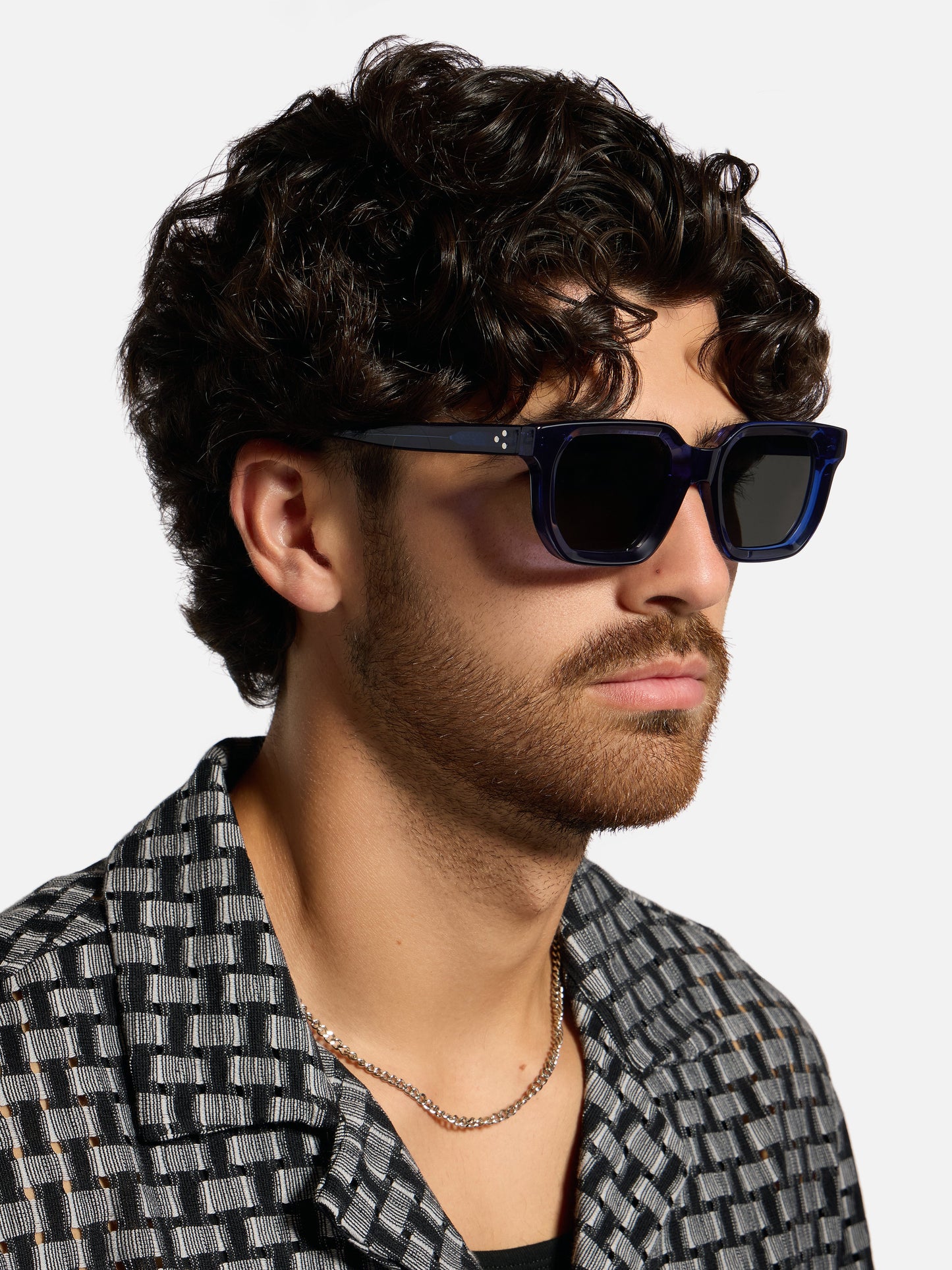 ALAN HAMMOND Ardmore Sunglasses - Blue / Grey