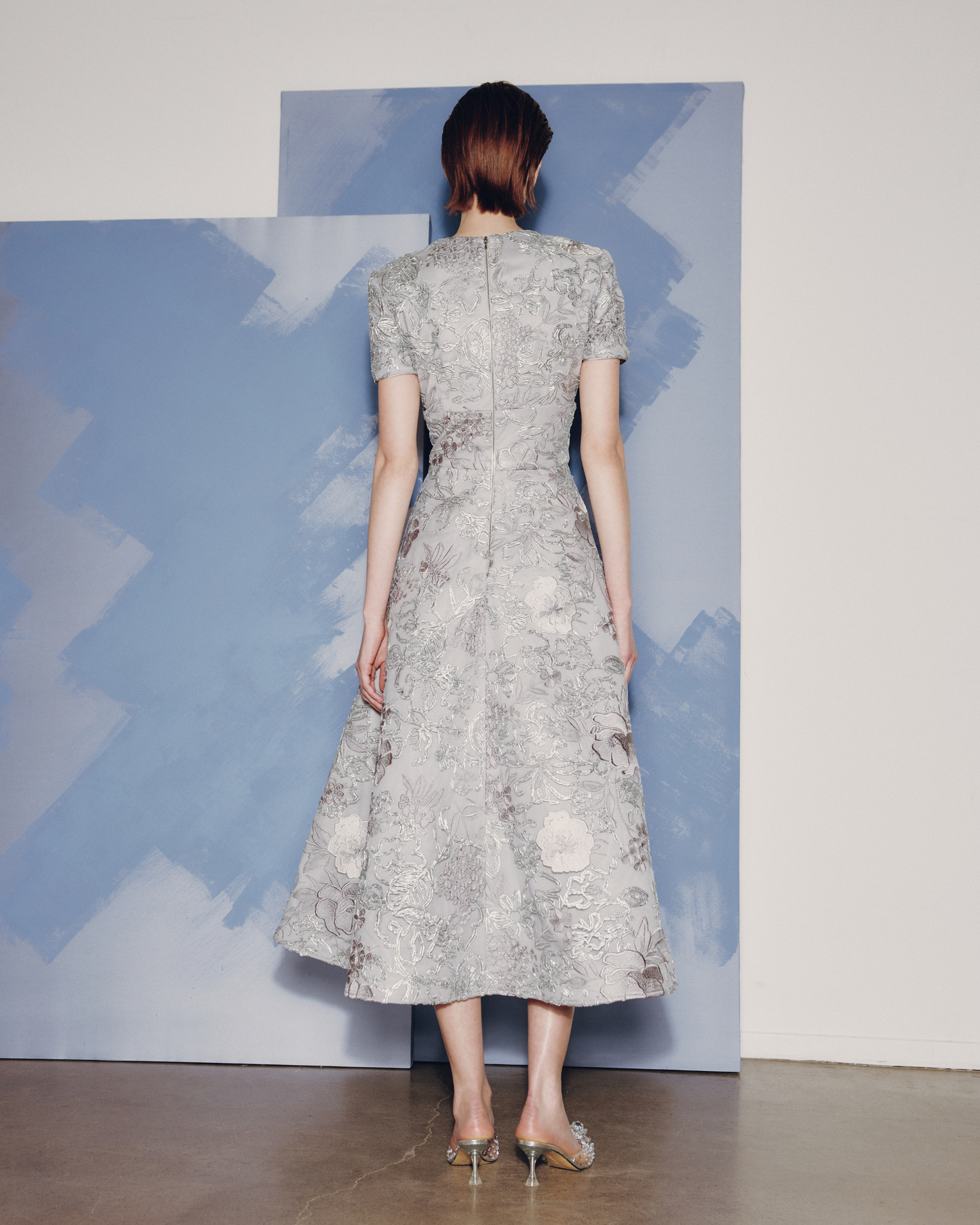 AUDREY+BROOKS Alyssa Gown - Granito