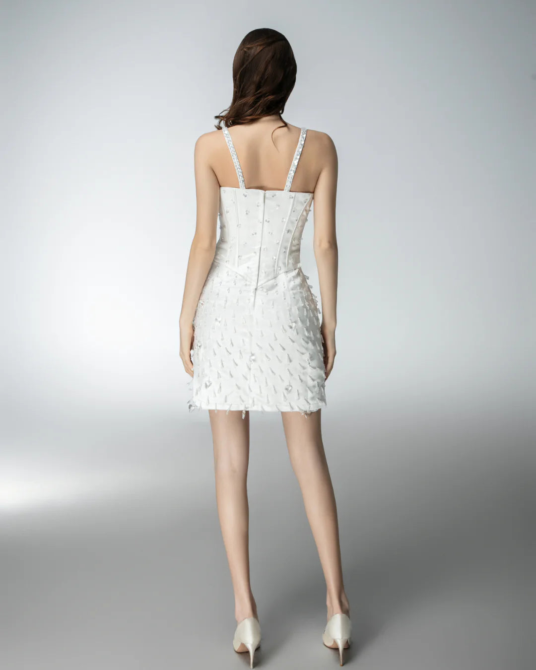 JessieQ Celeste Dress - White