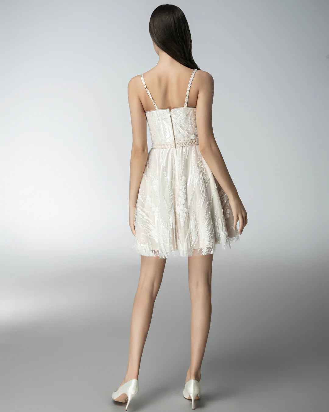 JessieQ Gabriella Dress - Champagne