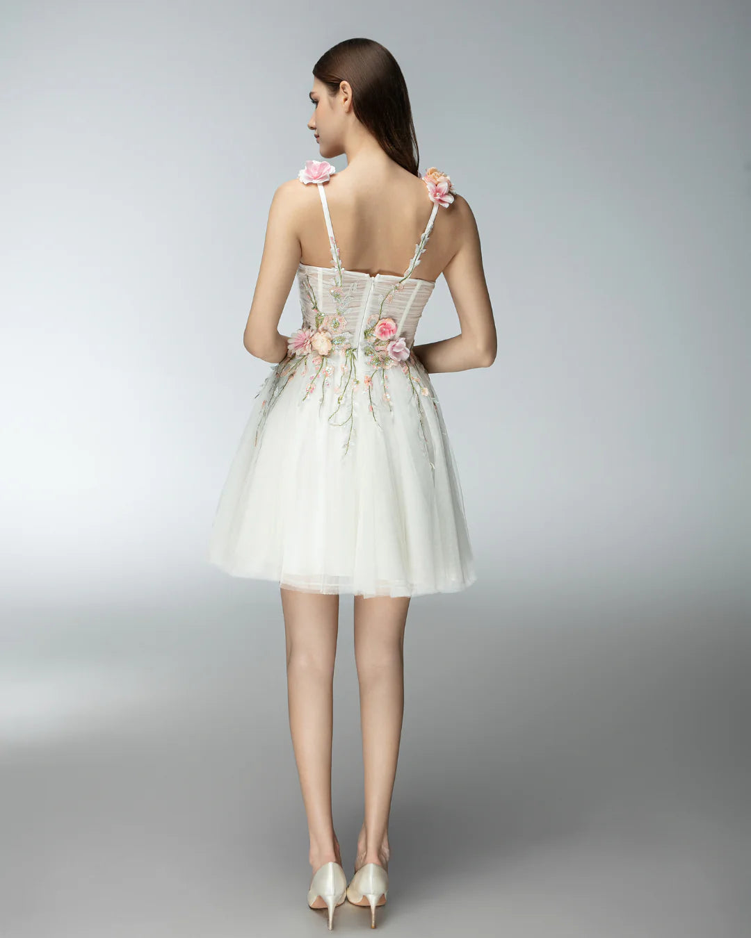 JessieQ Margaret Dress - White