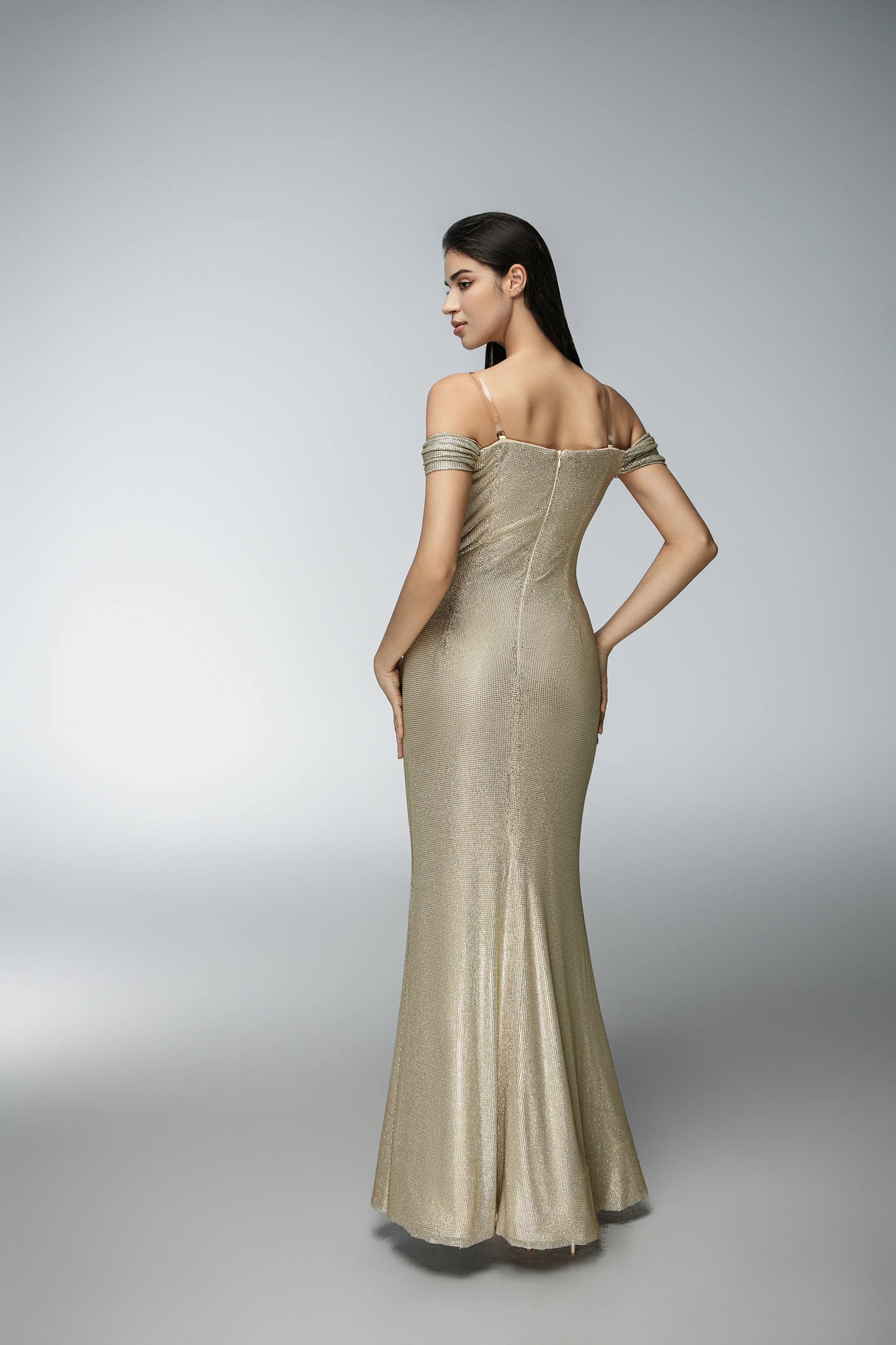 JessieQ Taylor Dress - Gold