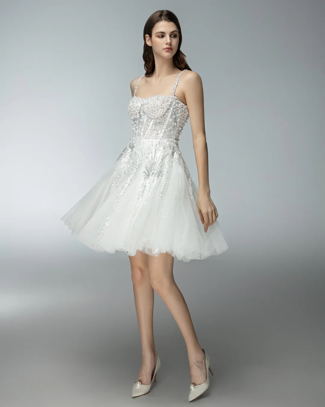 amy lace dress Amy Lace-Trimmed Dress in Mulberry Silk Blend