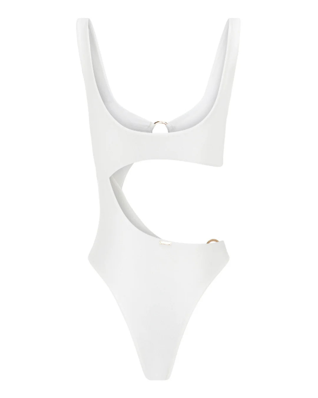 L'AQUA Ciara Swimsuit - White