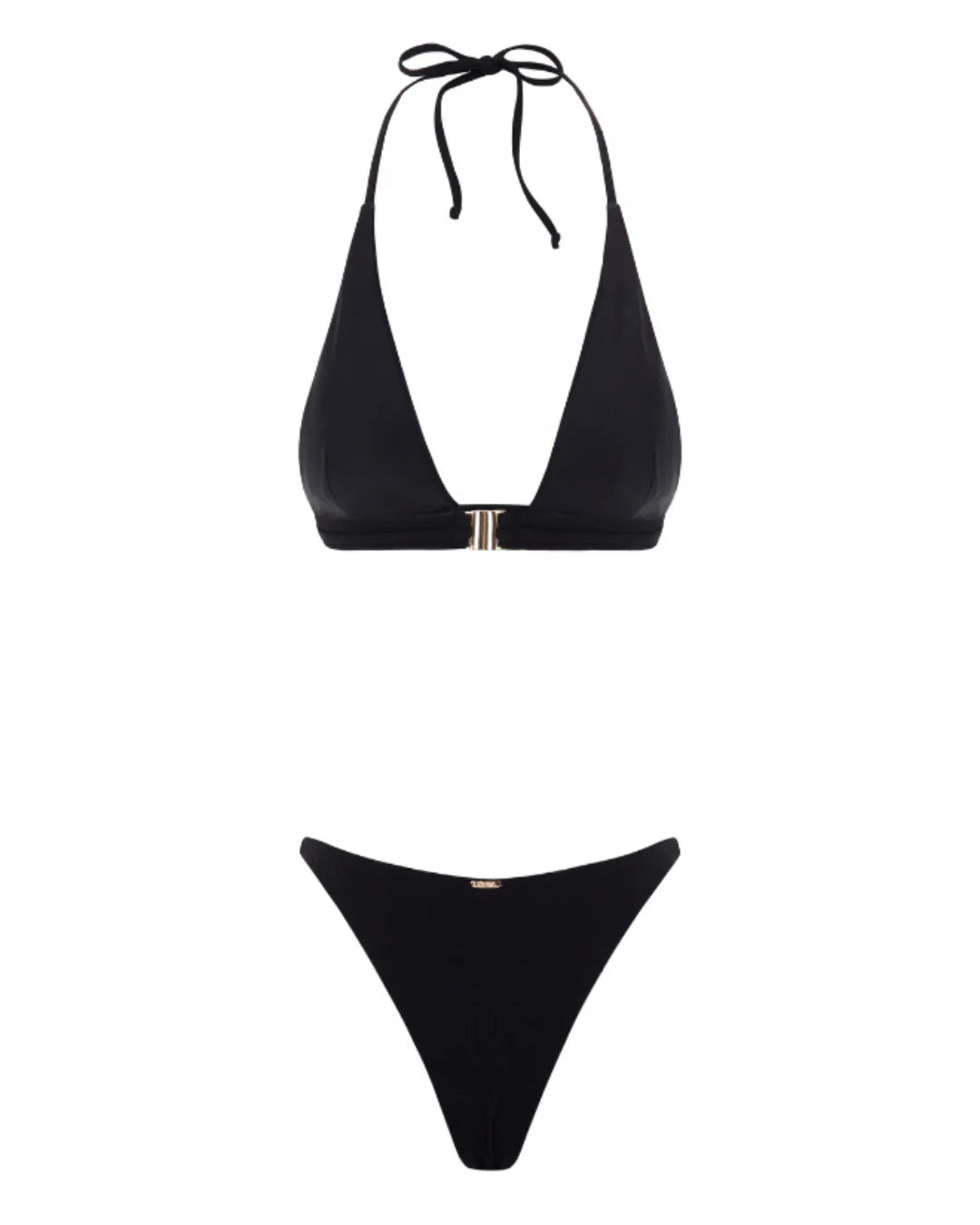 L'AQUA Mykonos Bikini - Black