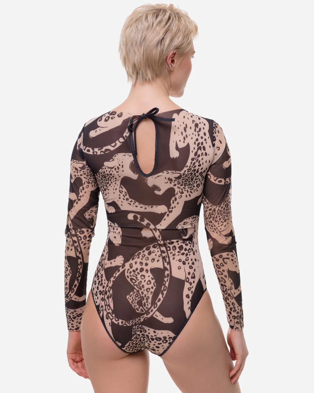 RODA Swimsuit with Sleeves - Wild Cat
