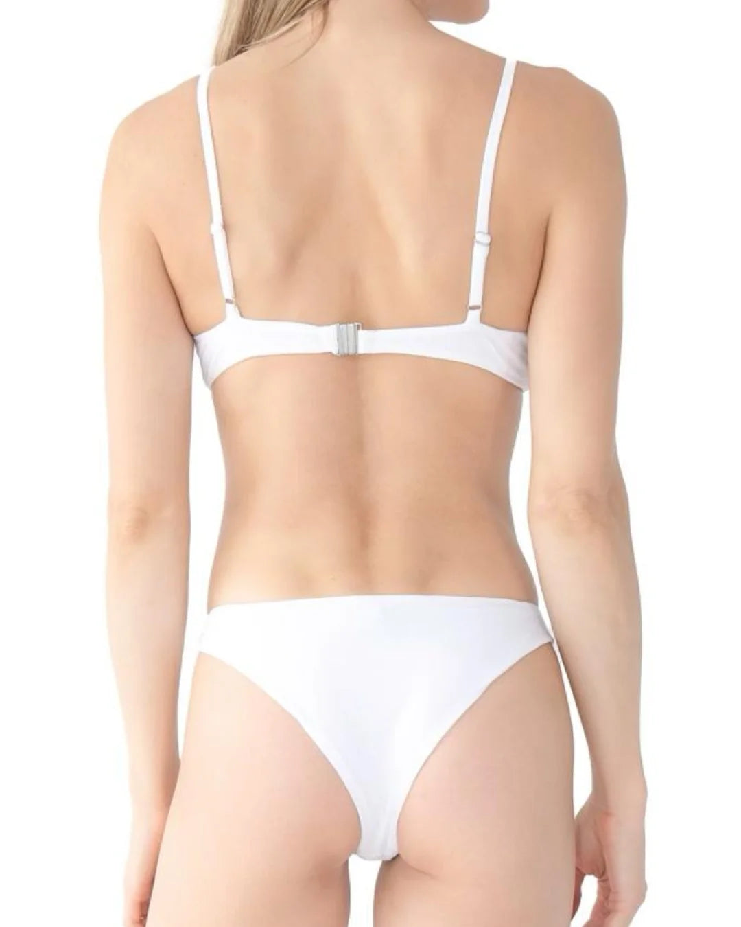 SELF-ADORE Euro Summer Bikini Bottom - White/Blue