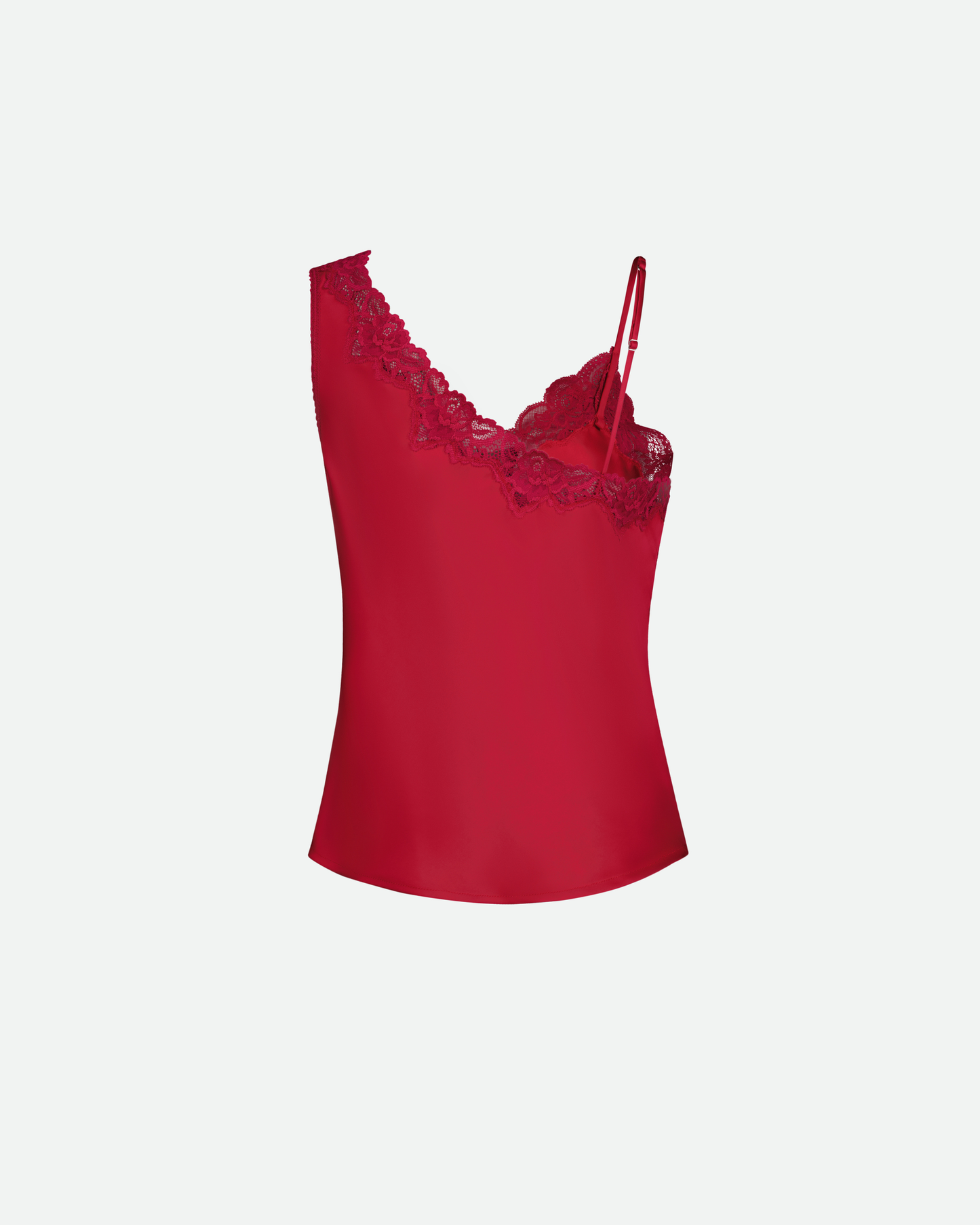VAILLANT Asymmetrical Tank Top - Fuchsia