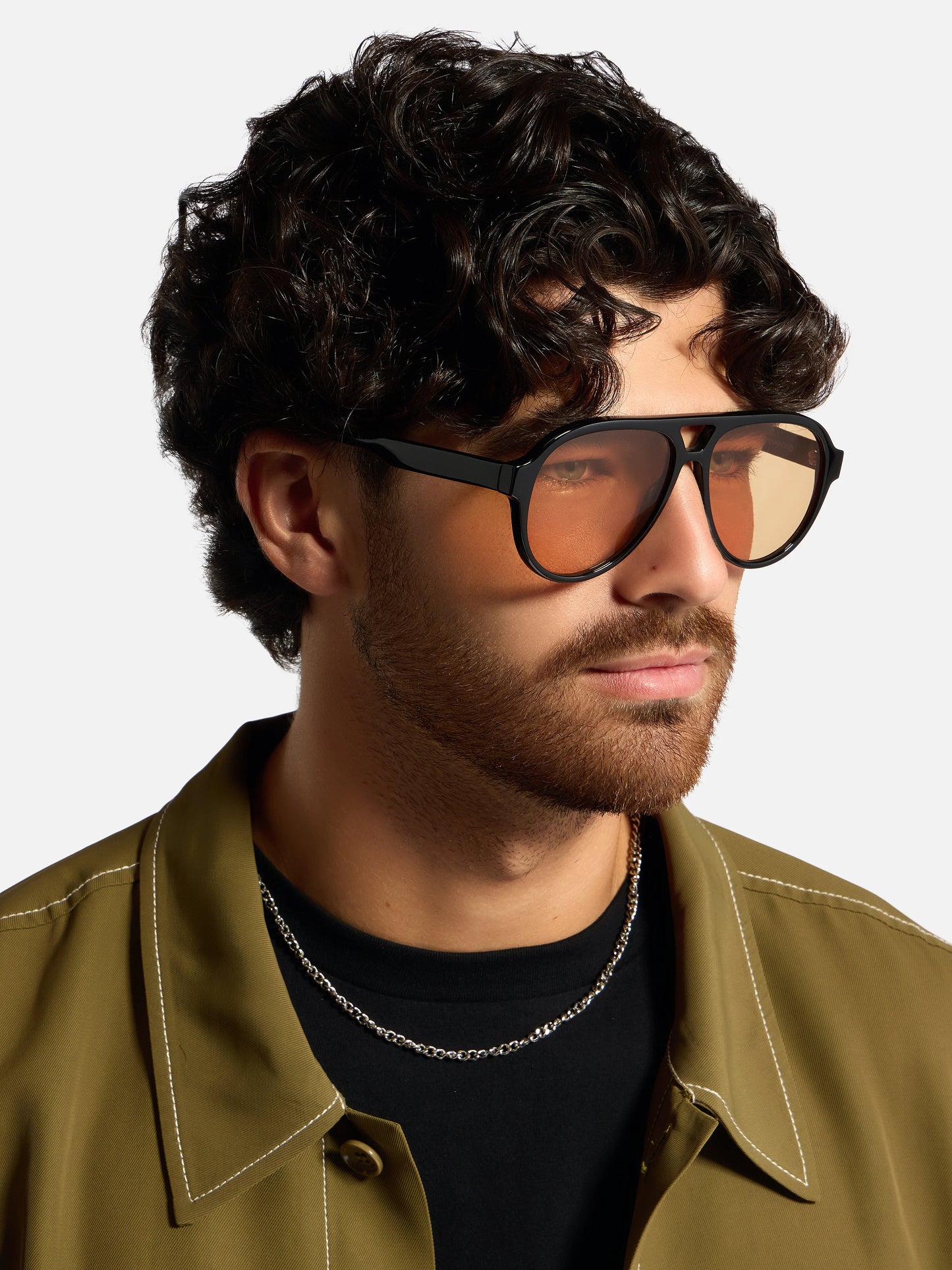 ALAN HAMMOND Venture Sunglasses - Black / Yellow