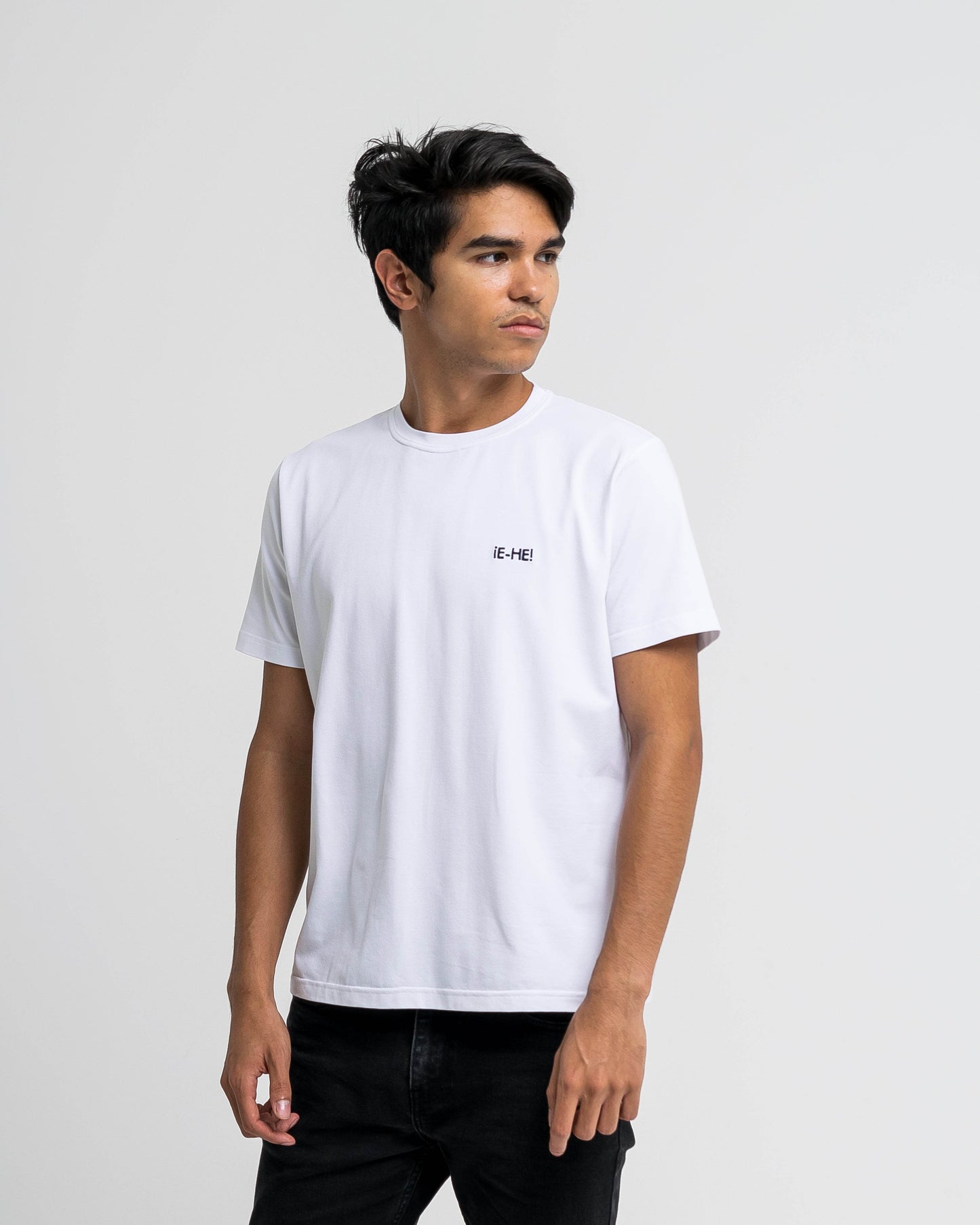 EHE Apparel Embroidered logo T-shirt - White - Bonvion
