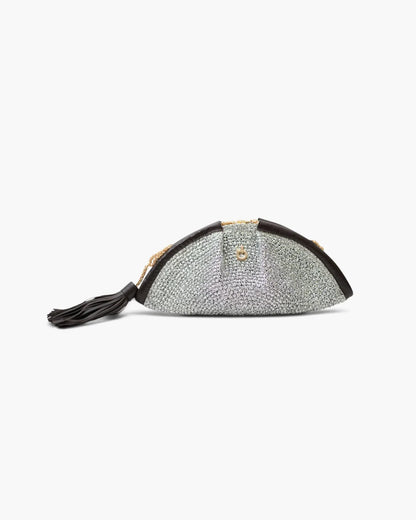 ALLBYB Adelie Perla clutch - Grey Melange