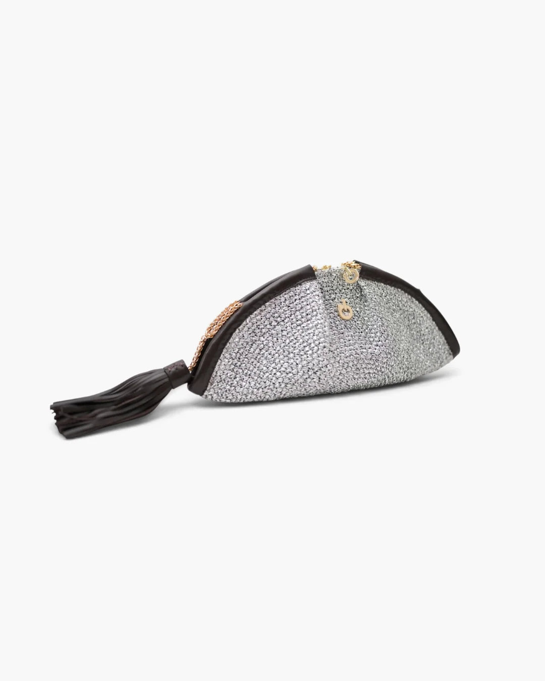 ALLBYB Adelie Perla clutch - Grey Melange