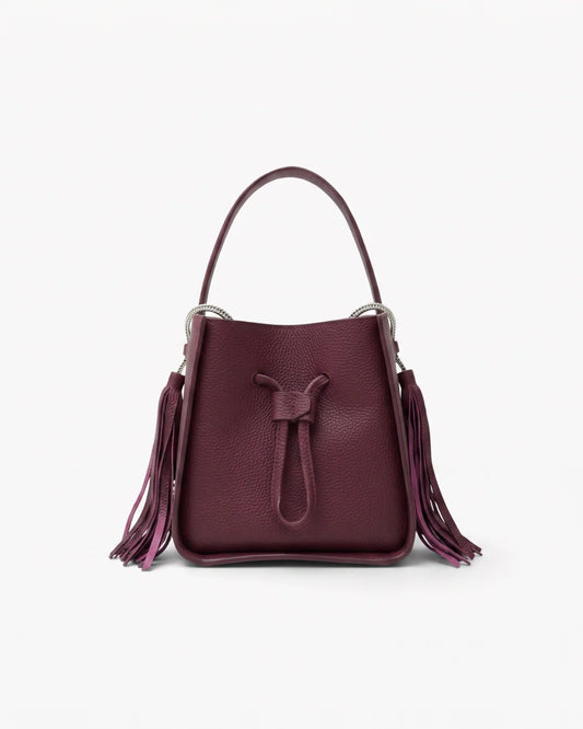 ALLBYB Serene Mini handbag - Burgundy