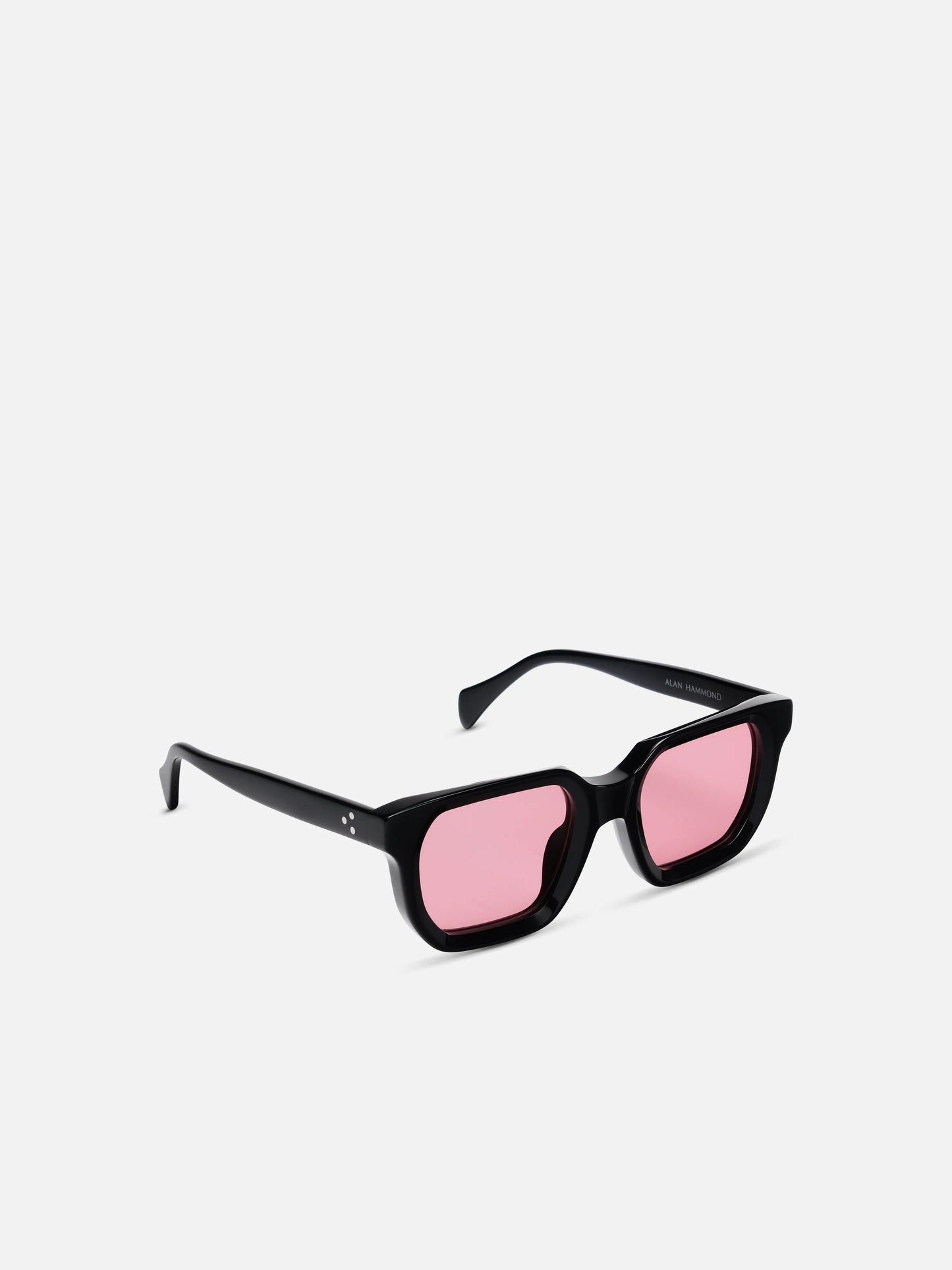 ALAN HAMMOND Ardmore Sunglasses - Black / Rose