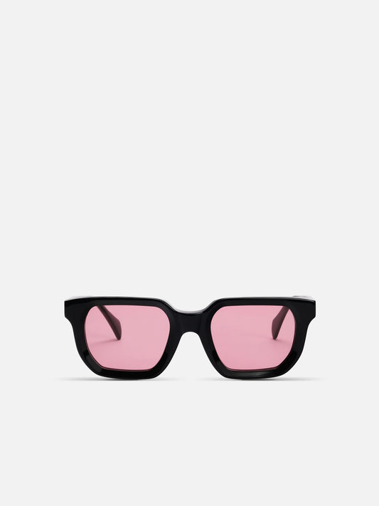 ALAN HAMMOND Ardmore Sunglasses - Black / Rose