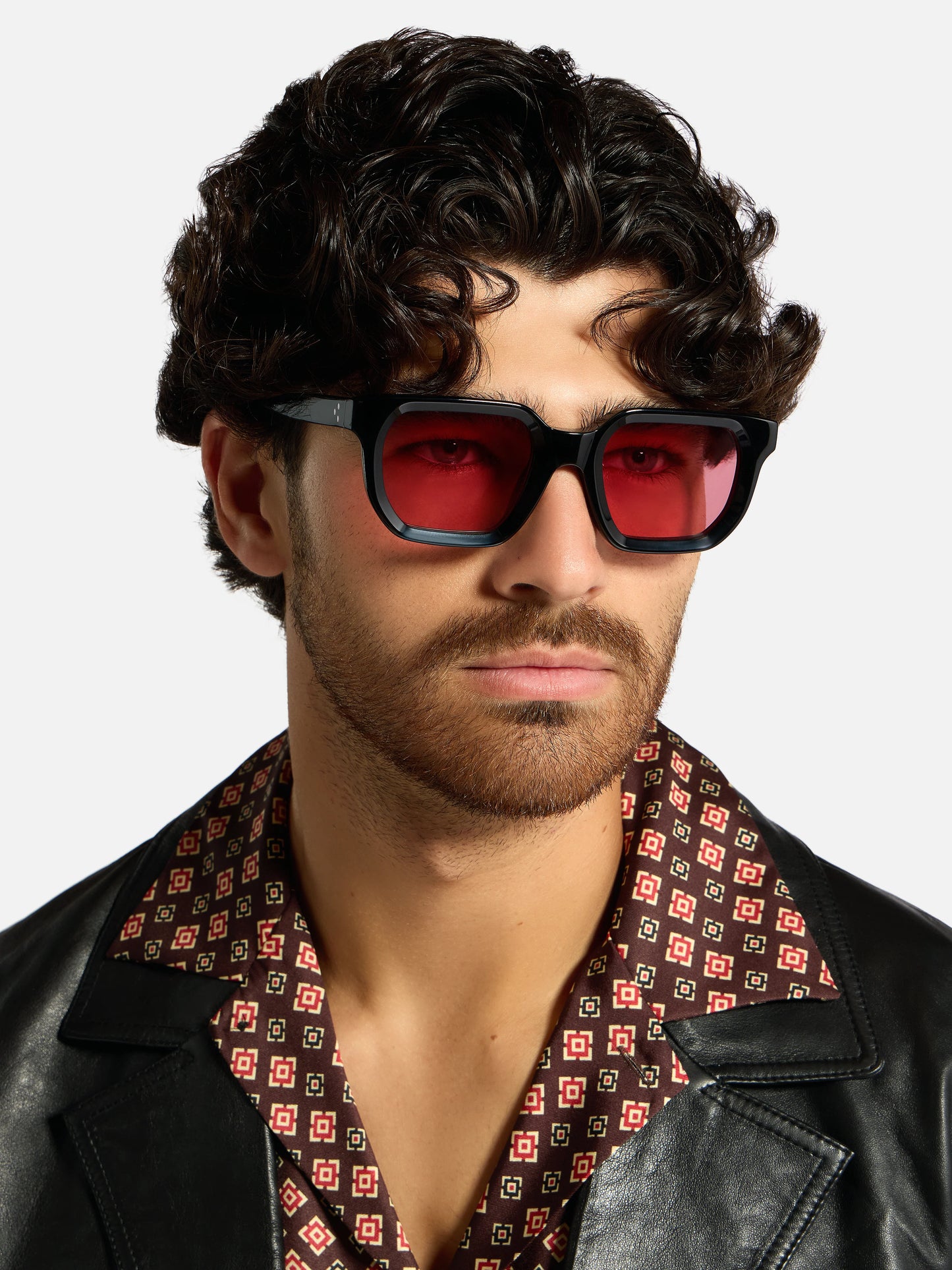 ALAN HAMMOND Ardmore Sunglasses - Black / Rose