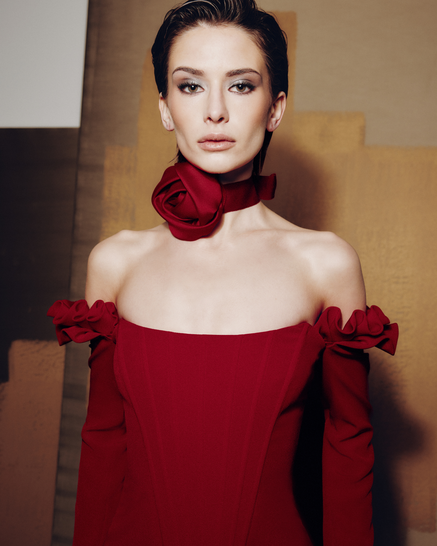 AUDREY+BROOKS Jane Gown - Red