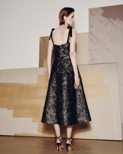 AUDREY+BROOKS Maia Gown - Black