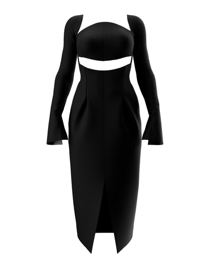 ANDREA IYAMAH Nita Dress - Black