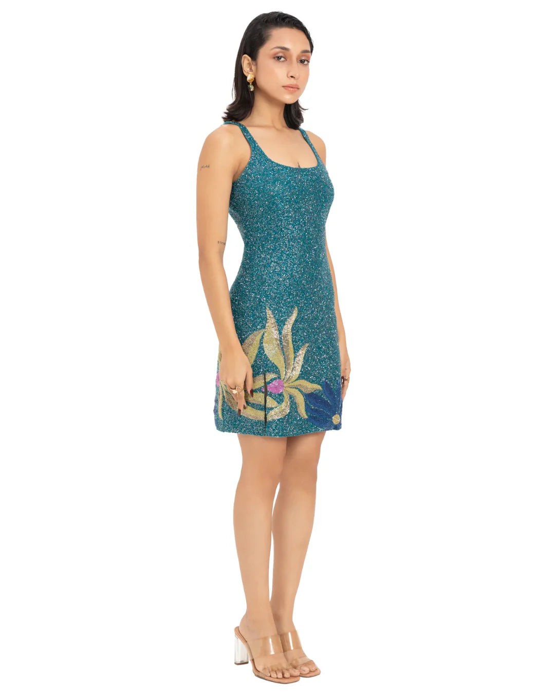 CELESTRIA COUTURE Botanical Cosmos Dress