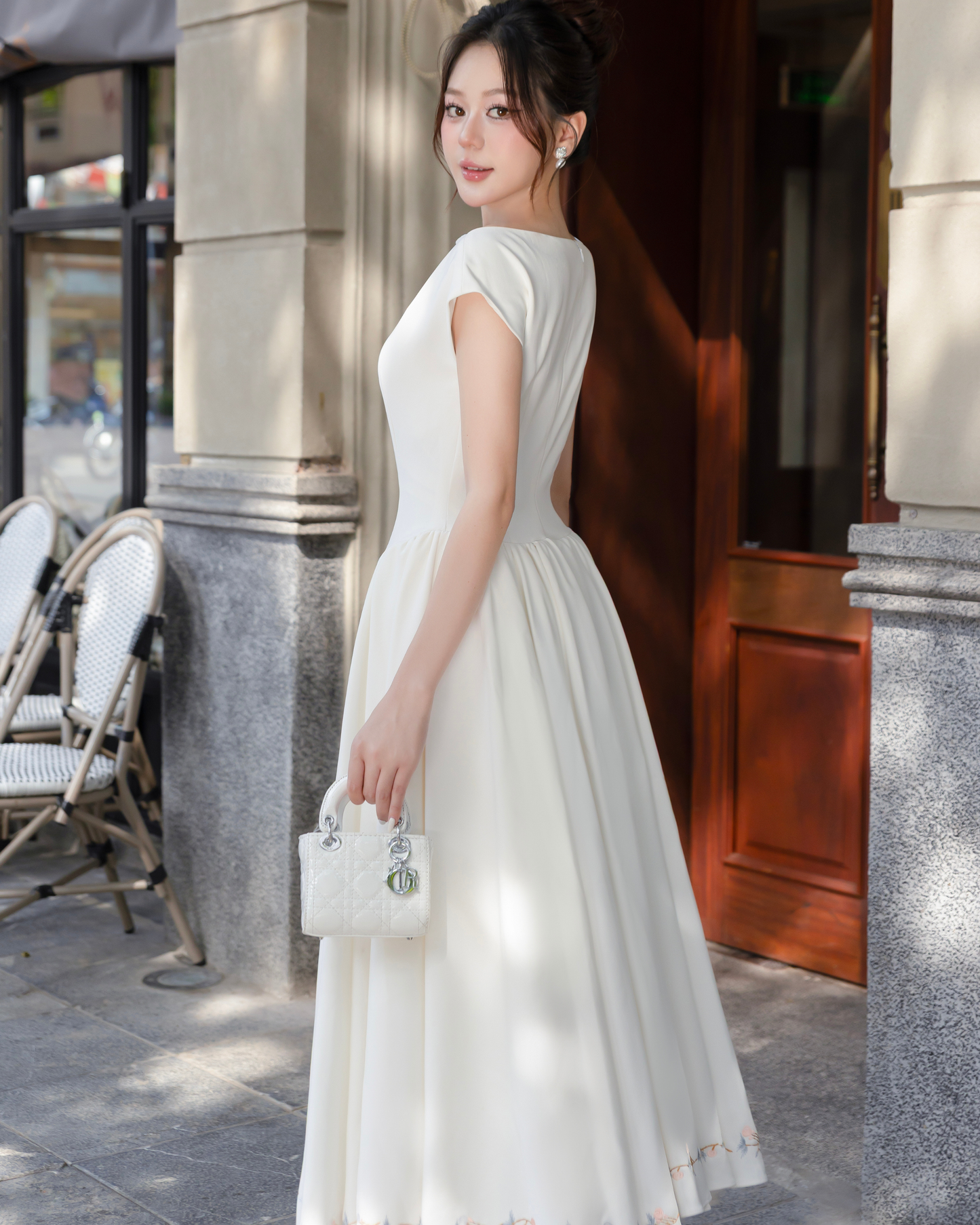 CHITAL Amara Gown - Ivory