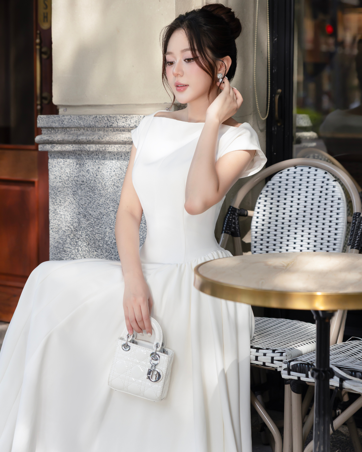 CHITAL Amara Gown - Ivory