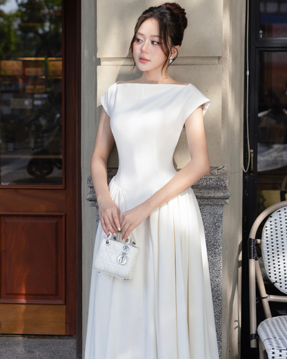 CHITAL Amara Gown - Ivory