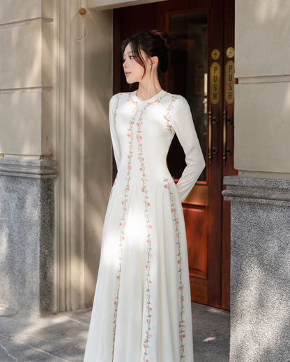 CHITAL Elena Gown - White