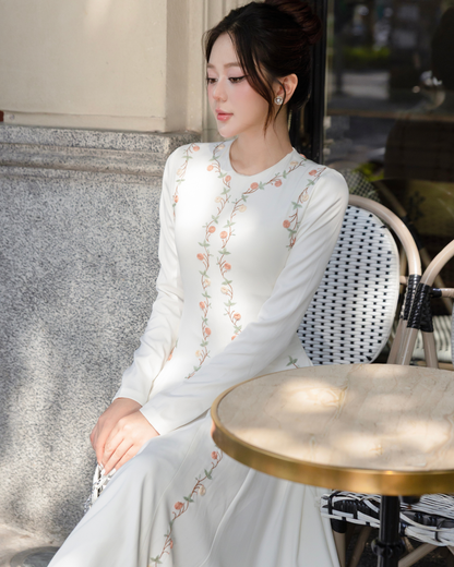 CHITAL Elena Gown - White