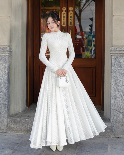 CHITAL Gaia Gown - White