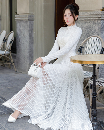 CHITAL Gaia Gown - White