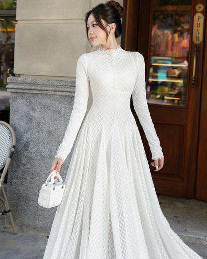 CHITAL Gaia Gown - White