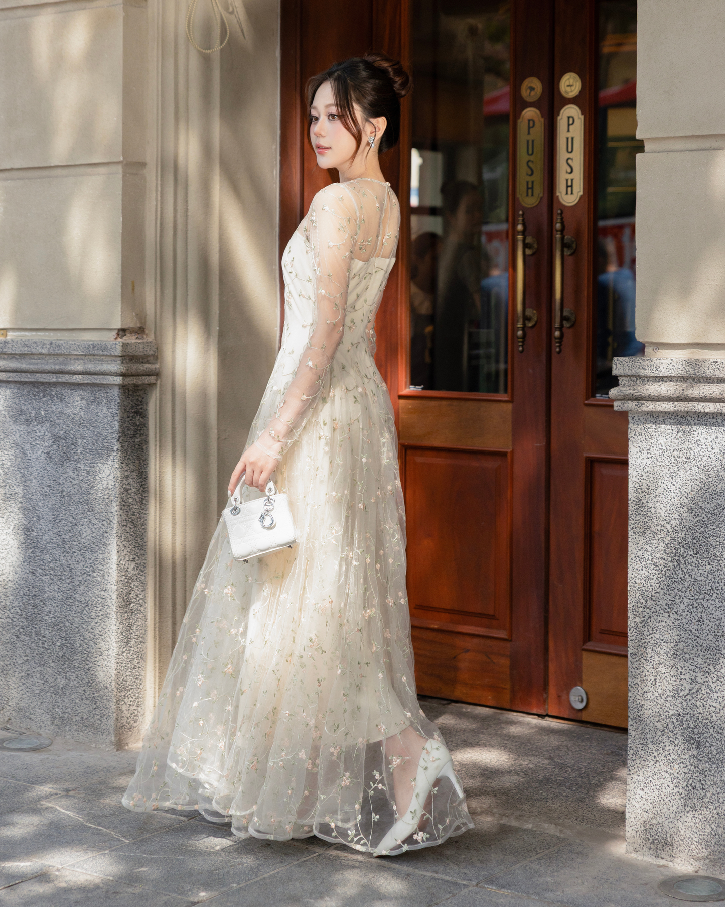 CHITAL Shaikha Gown - Beige