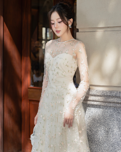 CHITAL Shaikha Gown - Beige