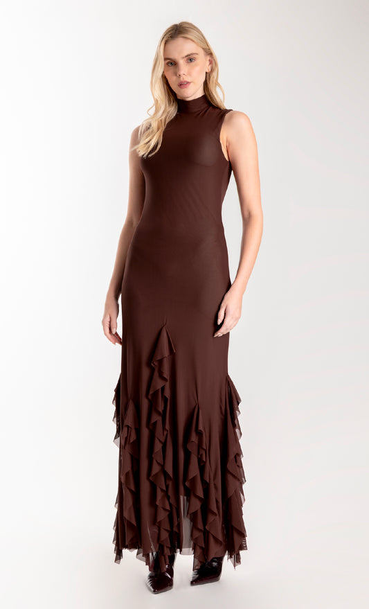 ESPECIA Aneta Dress - Brown