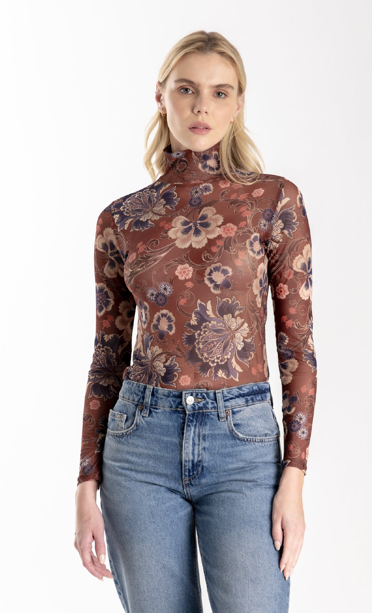 ESPECIA Colza Top - Brown