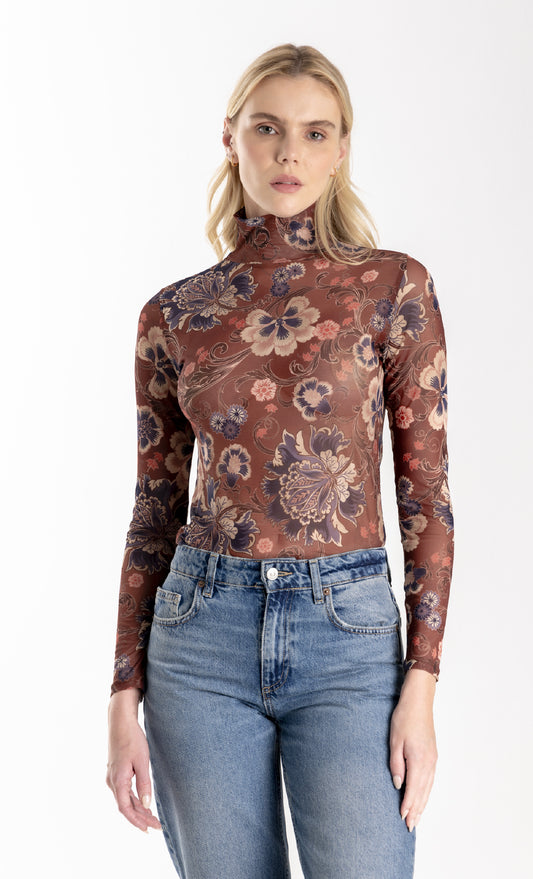 ESPECIA Colza Top - Brown