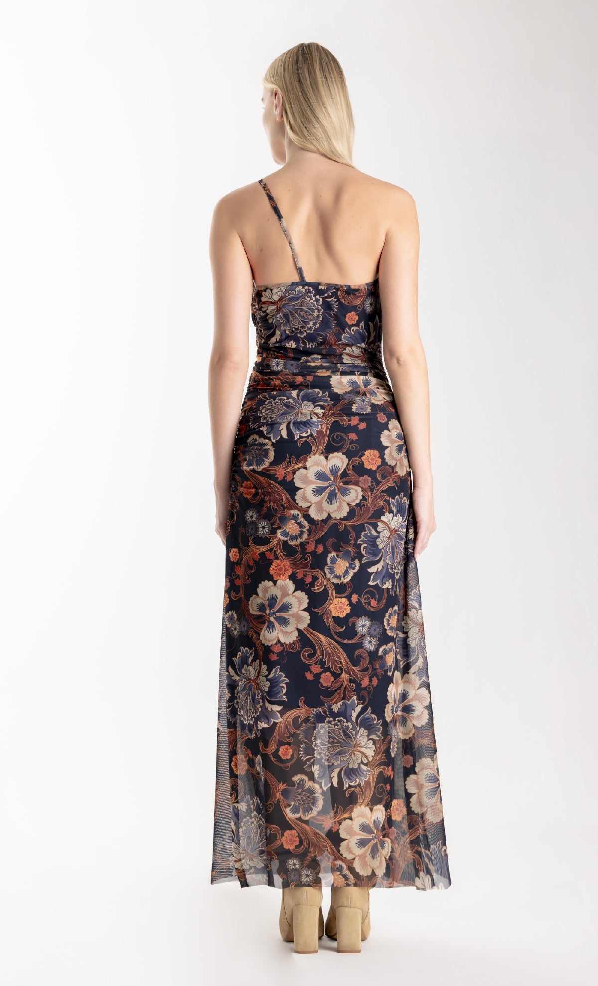 ESPECIA Isatis Dress - Navy/Flower
