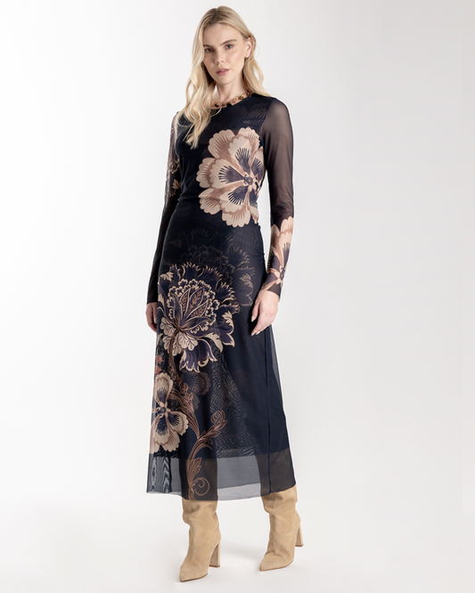 ESPECIA Midnight Dress - Navy