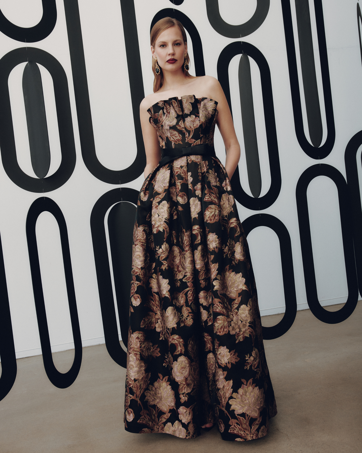 FRASCARA Gia Gown - Bronze Pink