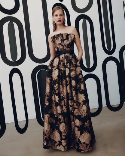 FRASCARA Gia Gown - Bronze Pink