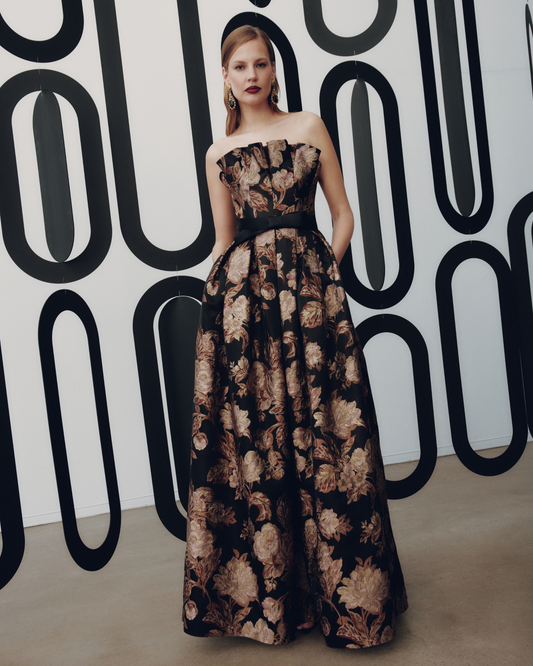 FRASCARA Gia Gown - Bronze Pink