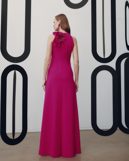 FRASCARA Poppy Gown - Fuchsia