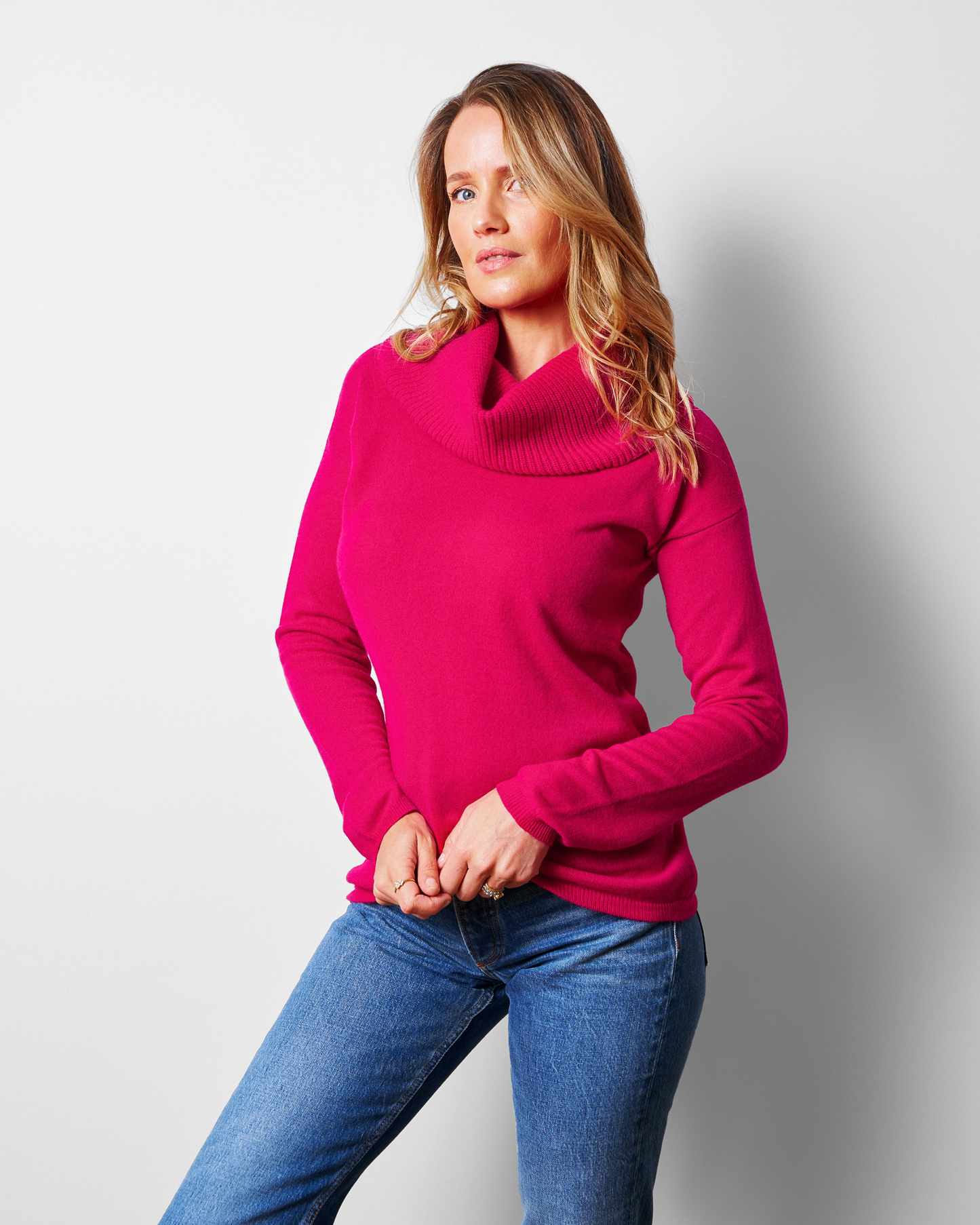 GIA BARDOT Bardot Jumper - Fuchsia
