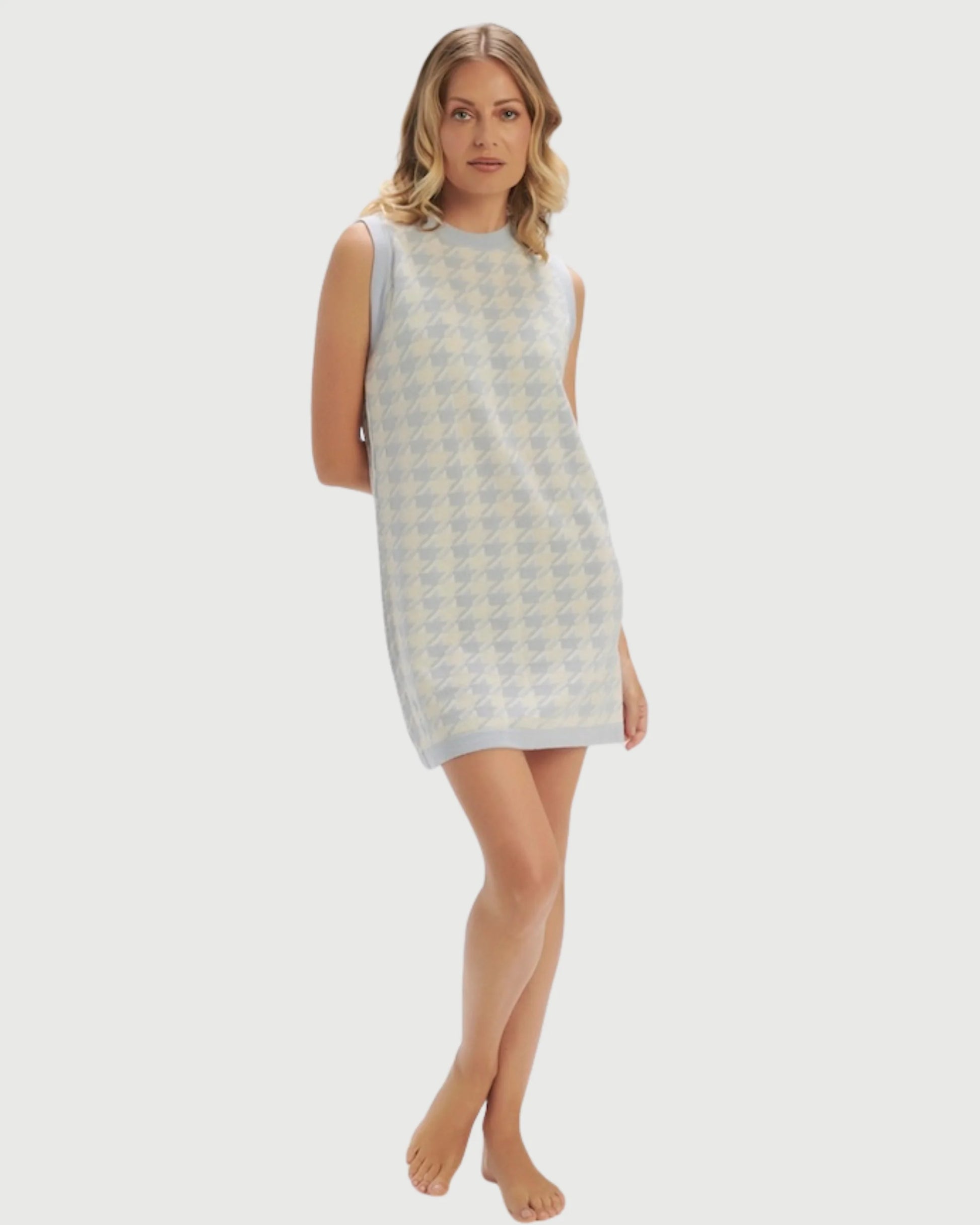 GIA BARDOT Tiffany H Dress - Blue/White GIA BARDOT Tiffany H Dress - Blue/White
