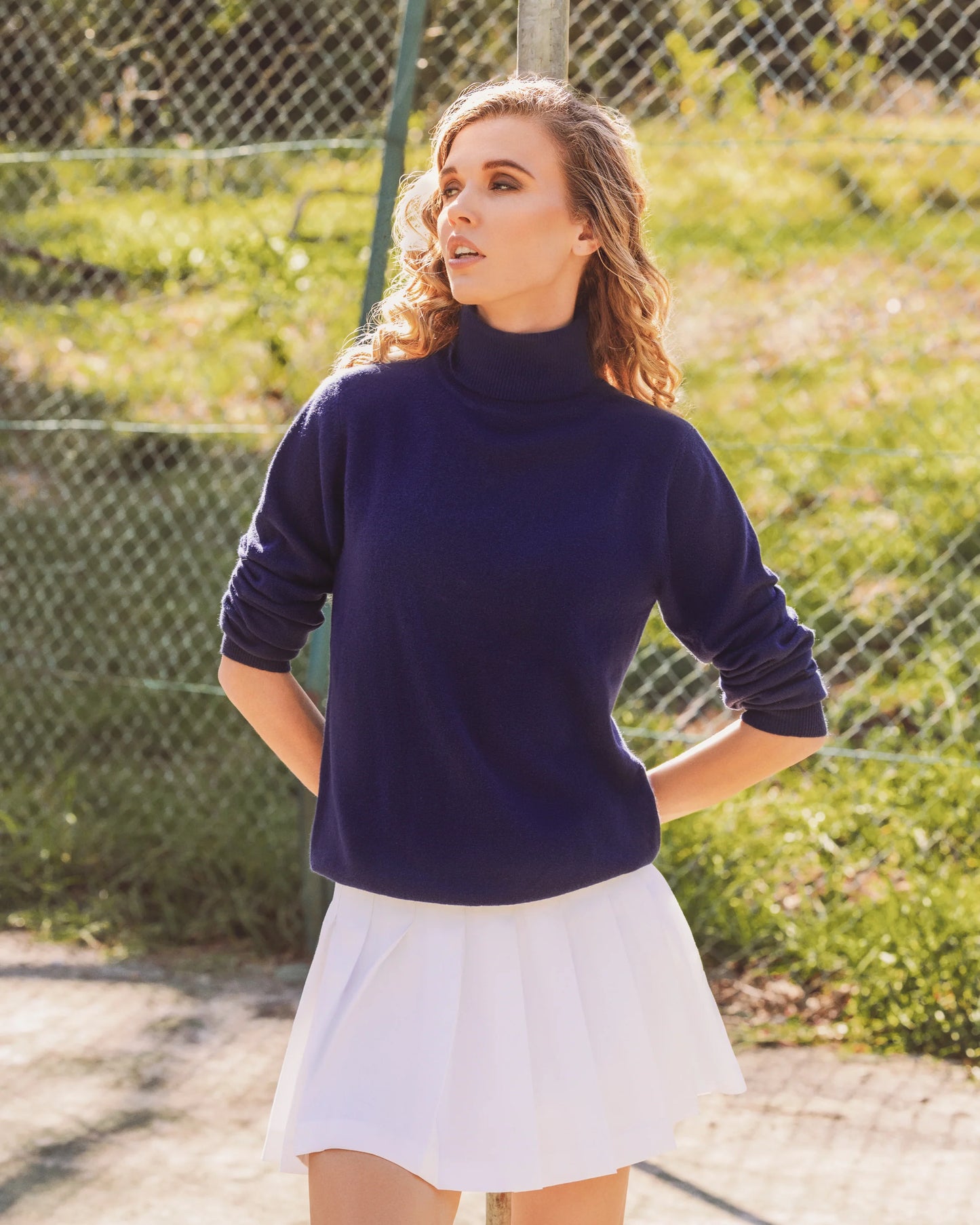 GIA BARDOT Vivienne Jumper - Navy