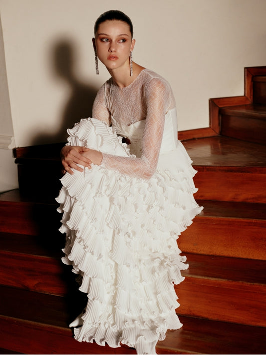 GIGII'S Devina Gown - White