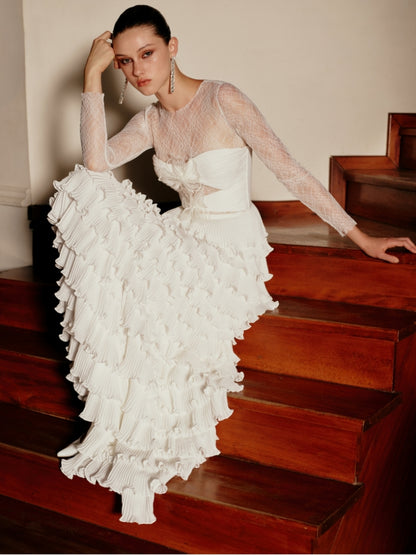 GIGII'S Devina Gown - White